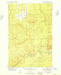 Matchwood NW Michigan Historical topographic map, 1:24000 scale, 7.5 X 7.5 Minute, Year 1949