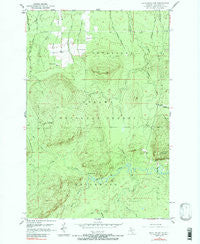 Matchwood NW Michigan Historical topographic map, 1:24000 scale, 7.5 X 7.5 Minute, Year 1956