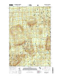Matchwood NW Michigan Historical topographic map, 1:24000 scale, 7.5 X 7.5 Minute, Year 2014