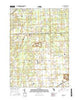 Maybee Michigan Current topographic map, 1:24000 scale, 7.5 X 7.5 Minute, Year 2017