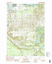 Mayfield Michigan Historical topographic map, 1:25000 scale, 7.5 X 7.5 Minute, Year 1983