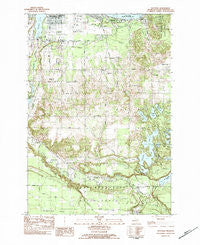 Mayfield Michigan Historical topographic map, 1:25000 scale, 7.5 X 7.5 Minute, Year 1983