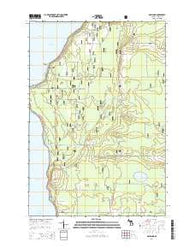 Maywood Michigan Historical topographic map, 1:24000 scale, 7.5 X 7.5 Minute, Year 2014