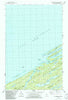 McCargoe Cove Michigan Historical topographic map, 1:24000 scale, 7.5 X 7.5 Minute, Year 1985