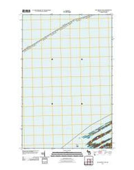 McCargoe Cove Michigan Historical topographic map, 1:24000 scale, 7.5 X 7.5 Minute, Year 2011
