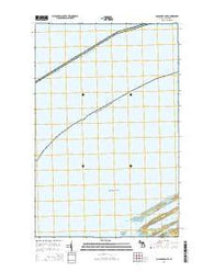 McCargoe Cove Michigan Historical topographic map, 1:24000 scale, 7.5 X 7.5 Minute, Year 2014