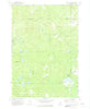 McCollum Lake Michigan Historical topographic map, 1:24000 scale, 7.5 X 7.5 Minute, Year 1972