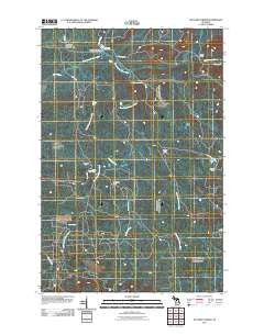 McComb Corner Michigan Historical topographic map, 1:24000 scale, 7.5 X 7.5 Minute, Year 2011
