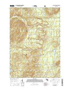 McGinn Creek Michigan Historical topographic map, 1:24000 scale, 7.5 X 7.5 Minute, Year 2014