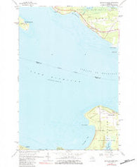 McGulpin Point Michigan Historical topographic map, 1:24000 scale, 7.5 X 7.5 Minute, Year 1964