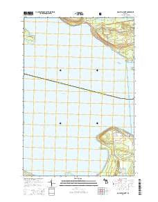 McGulpin Point Michigan Historical topographic map, 1:24000 scale, 7.5 X 7.5 Minute, Year 2014