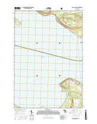 McGulpin Point Michigan Current topographic map, 1:24000 scale, 7.5 X 7.5 Minute, Year 2017