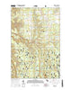 McKeever Michigan Current topographic map, 1:24000 scale, 7.5 X 7.5 Minute, Year 2017