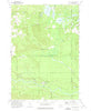 McKinley Michigan Historical topographic map, 1:24000 scale, 7.5 X 7.5 Minute, Year 1972