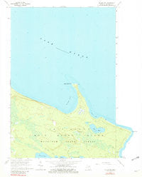 McRae Bay Michigan Historical topographic map, 1:24000 scale, 7.5 X 7.5 Minute, Year 1964