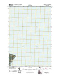 McRae Bay OE E Michigan Historical topographic map, 1:24000 scale, 7.5 X 7.5 Minute, Year 2011
