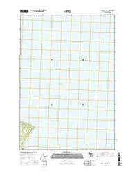 McRae Bay OE E Michigan Current topographic map, 1:24000 scale, 7.5 X 7.5 Minute, Year 2017