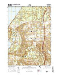 Mears Michigan Current topographic map, 1:24000 scale, 7.5 X 7.5 Minute, Year 2017