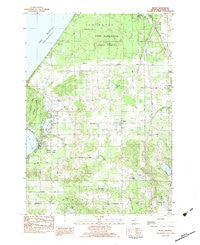 Mears Michigan Historical topographic map, 1:25000 scale, 7.5 X 7.5 Minute, Year 1983