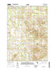 Mecosta Michigan Historical topographic map, 1:24000 scale, 7.5 X 7.5 Minute, Year 2014