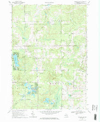 Meredith SW Michigan Historical topographic map, 1:24000 scale, 7.5 X 7.5 Minute, Year 1969