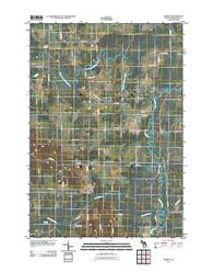 Merritt Michigan Historical topographic map, 1:24000 scale, 7.5 X 7.5 Minute, Year 2011