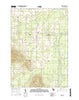 Merritt Michigan Current topographic map, 1:24000 scale, 7.5 X 7.5 Minute, Year 2017