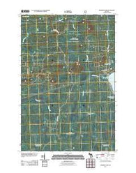 Merriweather Michigan Historical topographic map, 1:24000 scale, 7.5 X 7.5 Minute, Year 2011
