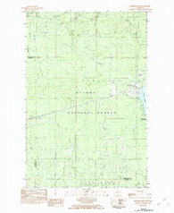 Merriweather Michigan Historical topographic map, 1:25000 scale, 7.5 X 7.5 Minute, Year 1982