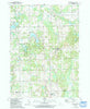 Metamora Michigan Historical topographic map, 1:24000 scale, 7.5 X 7.5 Minute, Year 1991
