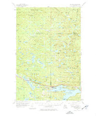Michigamme Michigan Historical topographic map, 1:62500 scale, 15 X 15 Minute, Year 1956