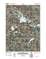 Michigan Center Michigan Historical topographic map, 1:24000 scale, 7.5 X 7.5 Minute, Year 2011