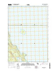 Middle Island Michigan Historical topographic map, 1:24000 scale, 7.5 X 7.5 Minute, Year 2014
