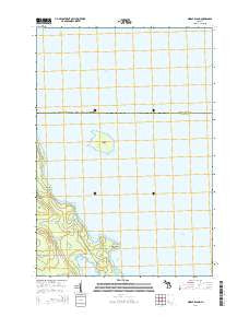 Middle Island Michigan Historical topographic map, 1:24000 scale, 7.5 X 7.5 Minute, Year 2014