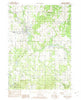 Middleville Michigan Historical topographic map, 1:24000 scale, 7.5 X 7.5 Minute, Year 1982