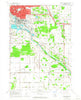 Midland South Michigan Historical topographic map, 1:24000 scale, 7.5 X 7.5 Minute, Year 1962
