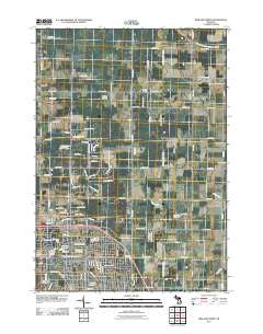 Midland North Michigan Historical topographic map, 1:24000 scale, 7.5 X 7.5 Minute, Year 2011