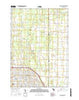 Midland North Michigan Current topographic map, 1:24000 scale, 7.5 X 7.5 Minute, Year 2016