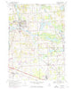 Milford Michigan Historical topographic map, 1:24000 scale, 7.5 X 7.5 Minute, Year 1969