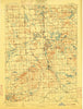 Milford Michigan Historical topographic map, 1:62500 scale, 15 X 15 Minute, Year 1909