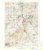 Milford Michigan Historical topographic map, 1:62500 scale, 15 X 15 Minute, Year 1909