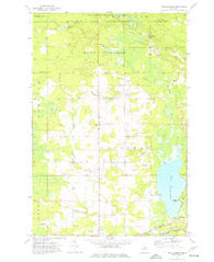 Millecoquins Michigan Historical topographic map, 1:24000 scale, 7.5 X 7.5 Minute, Year 1973