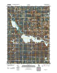 Millgrove Michigan Historical topographic map, 1:24000 scale, 7.5 X 7.5 Minute, Year 2011