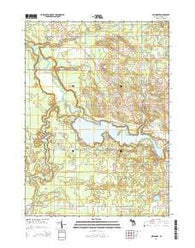 Millgrove Michigan Historical topographic map, 1:24000 scale, 7.5 X 7.5 Minute, Year 2014