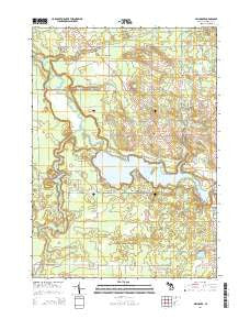 Millgrove Michigan Historical topographic map, 1:24000 scale, 7.5 X 7.5 Minute, Year 2014