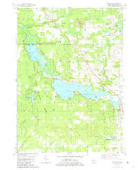 Millgrove Michigan Historical topographic map, 1:24000 scale, 7.5 X 7.5 Minute, Year 1981