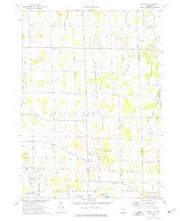 Millville Michigan Historical topographic map, 1:24000 scale, 7.5 X 7.5 Minute, Year 1973