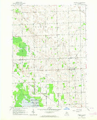 Minden City Michigan Historical topographic map, 1:24000 scale, 7.5 X 7.5 Minute, Year 1963