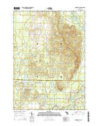 Moddersville Michigan Historical topographic map, 1:24000 scale, 7.5 X 7.5 Minute, Year 2014