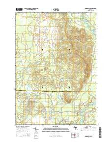 Moddersville Michigan Historical topographic map, 1:24000 scale, 7.5 X 7.5 Minute, Year 2014